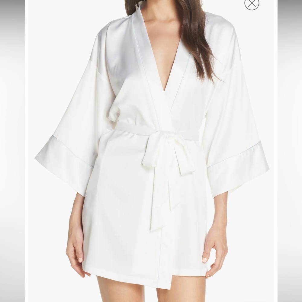 The Bride Satin Wrap
